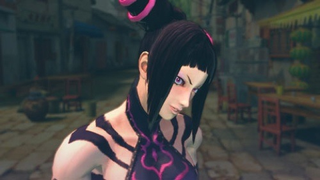 Illustration for article titled Super Street Fighter IV's Juri Could Have Been Ice Skater